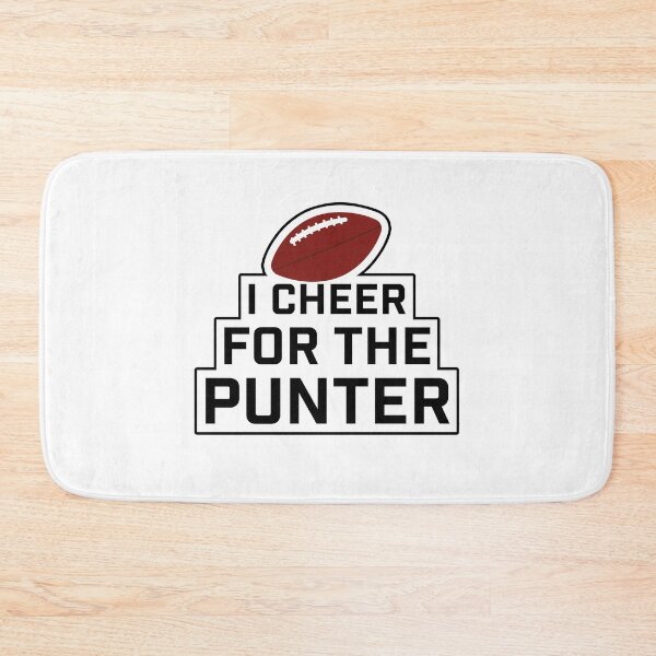 Item preview, I Cheer for the Punter  designed and sold by KTSubz Faith & Fun Designs.