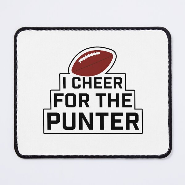 Item preview, I Cheer for the Punter  designed and sold by KTSubz Faith & Fun Designs.