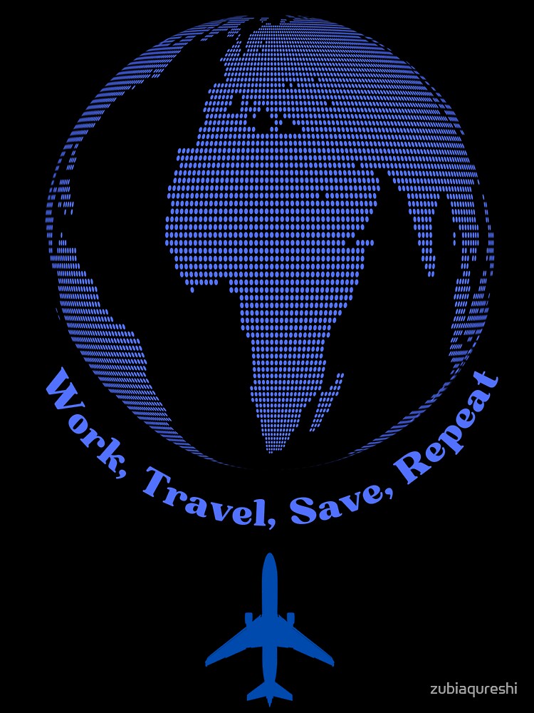 Thumbnail 7 of 7, Oversized T-Shirt, travel designed and sold by zubiaqureshi.