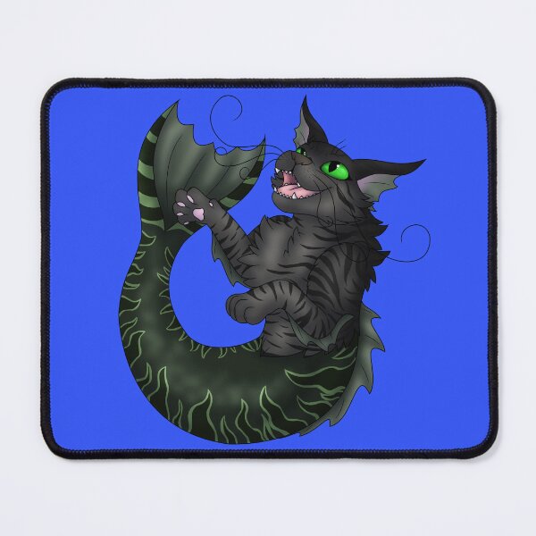 Item preview, Purrmaid: Black Tabby designed and sold by spyroid101.