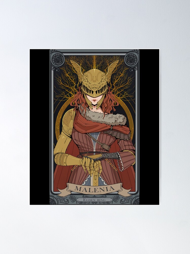 Elden Ring Malenia Blade of Miquella Poster for Sale by GamesRockDesign