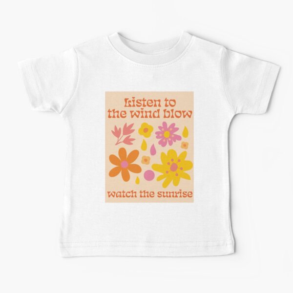 Fleetwood Mac Listen To The Wind Blow Baby T-Shirt