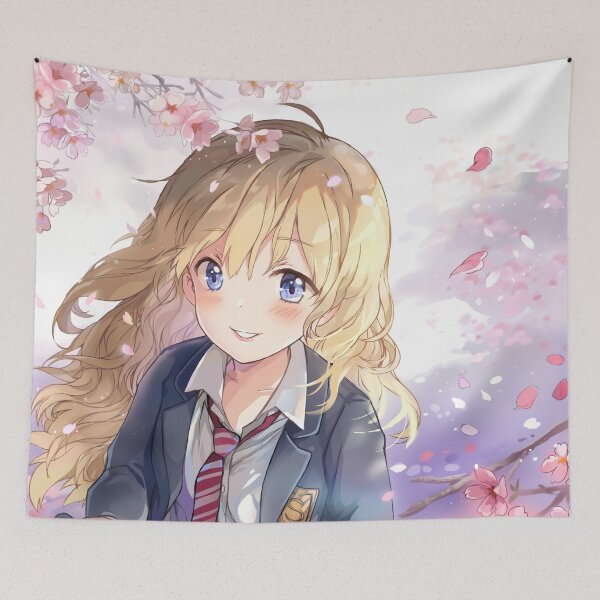 Item preview, Kaori Miyazono Your Lie in April Artistic Drawing designed and sold by Oldhamwav.