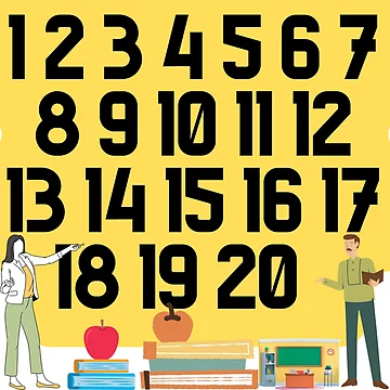 Artwork thumbnail, Learning Numbers by starfishstuff