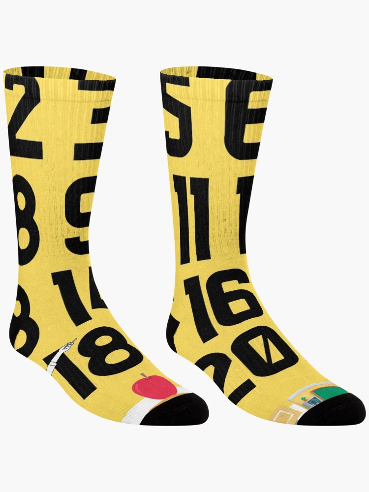 Thumbnail 3 of 5, Socks, Learning Numbers designed and sold by starfishstuff.