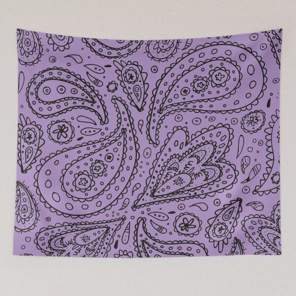 Item preview, Paisley Lavender Purple designed and sold by roseglasses.
