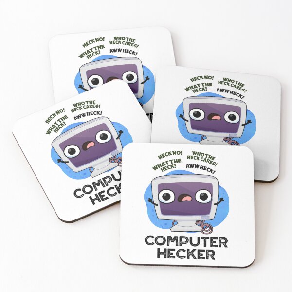 Item preview, Computer Hecker Funny Hacker Puns  designed and sold by punnybone.