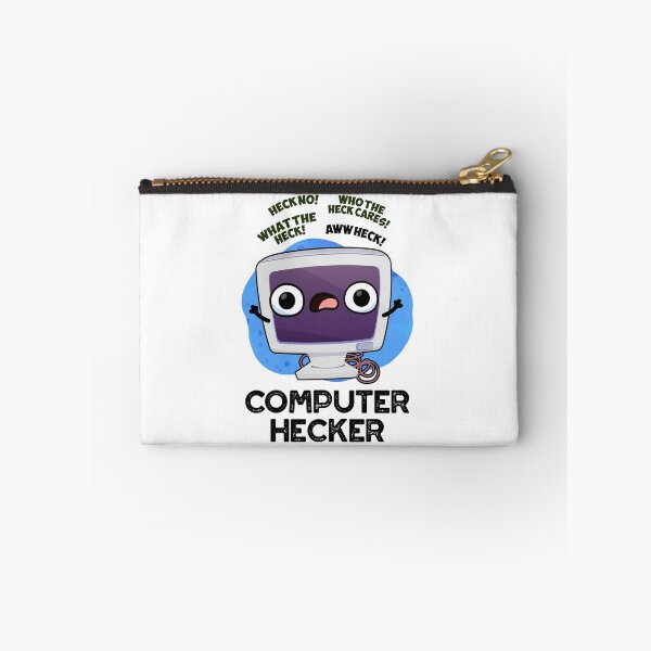 Item preview, Computer Hecker Funny Hacker Puns  designed and sold by punnybone.