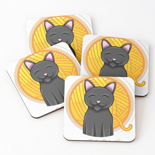 Item preview, Cute Cat Yellow designed and sold by h4nz4rt.