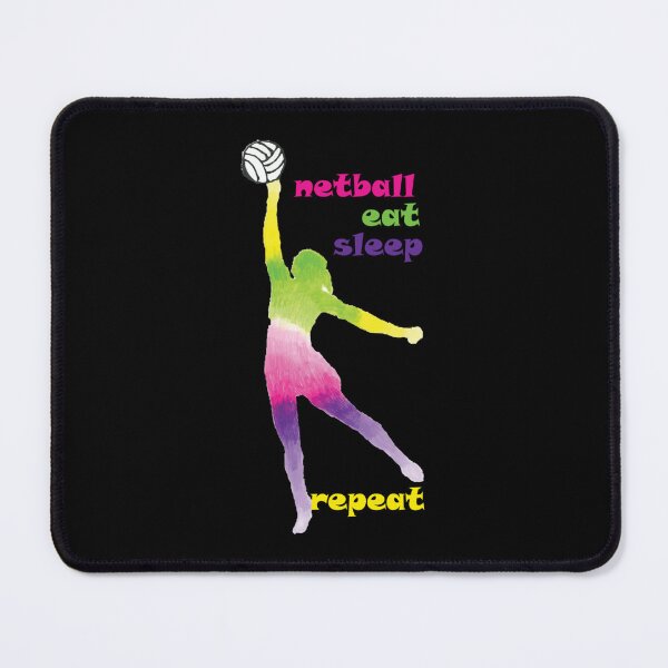 Item preview, Netball Eat Sleep Repeat designed and sold by Ella38.