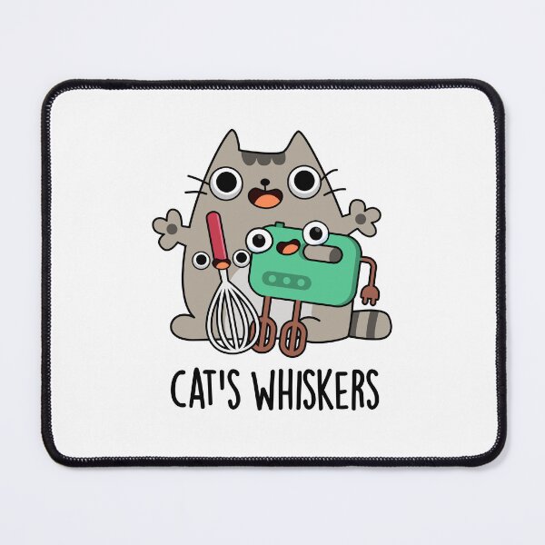 Item preview, Cat's Whiskers Funny Baking Puns designed and sold by punnybone.