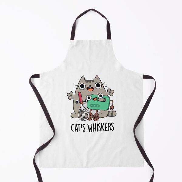 Item preview, Cat's Whiskers Funny Baking Puns designed and sold by punnybone.