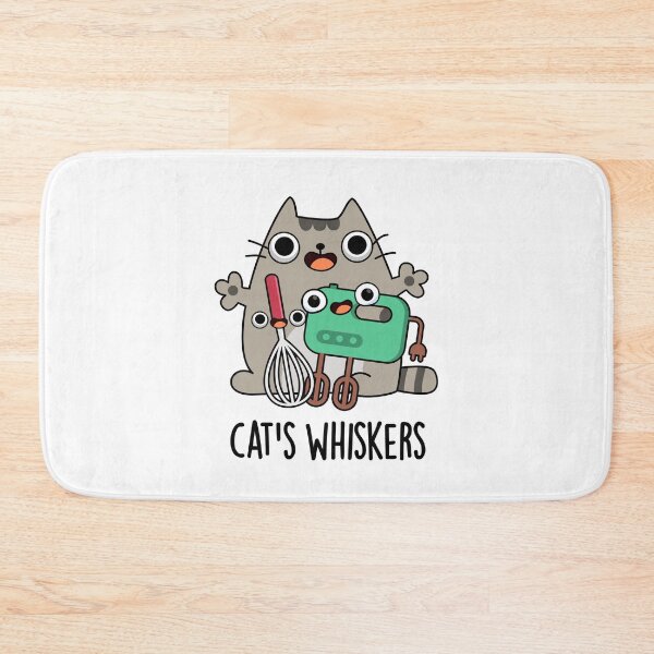 Item preview, Cat's Whiskers Funny Baking Puns  designed and sold by punnybone.