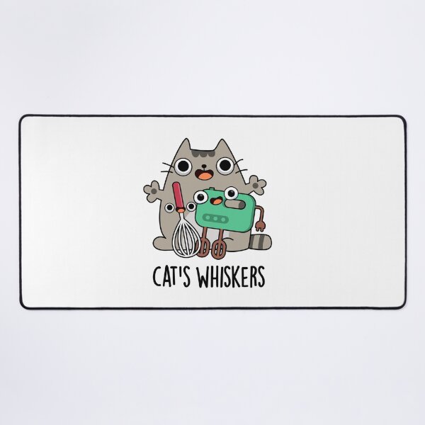 Item preview, Cat's Whiskers Funny Baking Puns designed and sold by punnybone.
