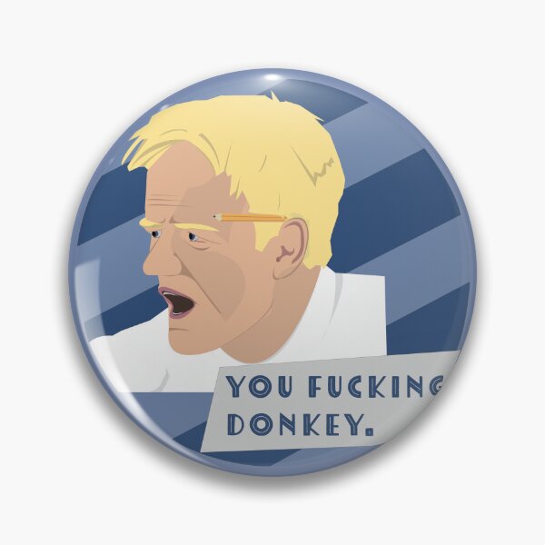 Item preview, Gordon 'You Fucking Donkey' designed and sold by blueoaks.
