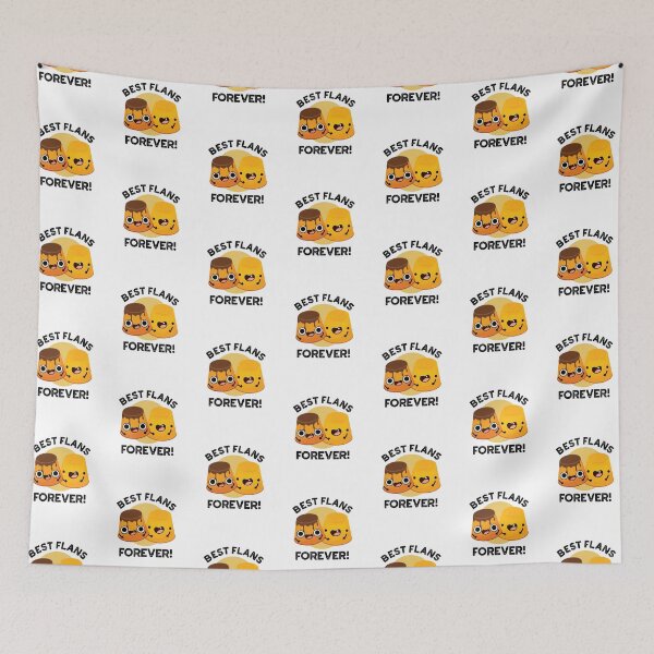 Item preview, Best Flans Forever Funny Friend Puns  designed and sold by punnybone.
