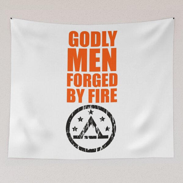 Item preview, GODLY MEN FORGED BY FIRE designed and sold by AlphaMoon.