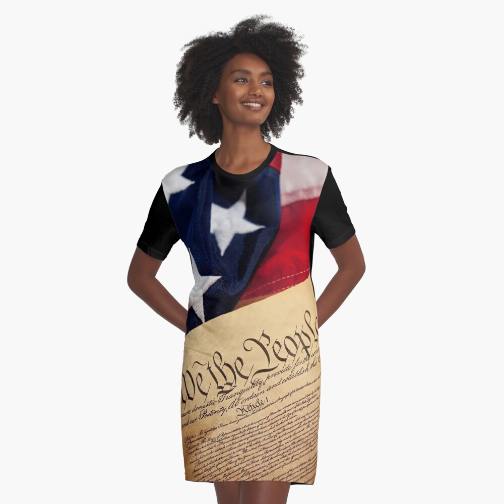 american flag constitution shirt