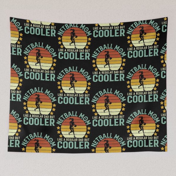 Item preview, Netball dad like a regular dad but cooler designed and sold by Ella38.