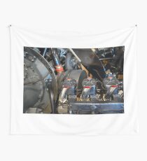 Detail of engine Wall Tapestry