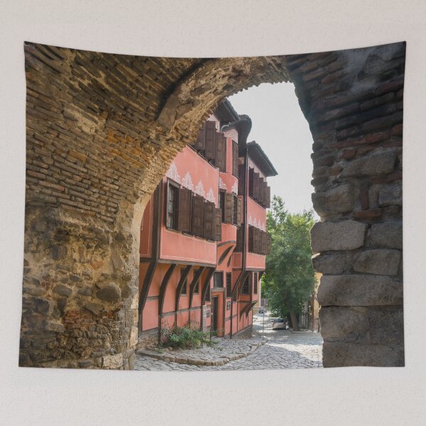 Item preview, Georgiadi House Through Hisar Kapia Medieval Gate - Old Town Plovdiv designed and sold by Georgia Mizuleva.