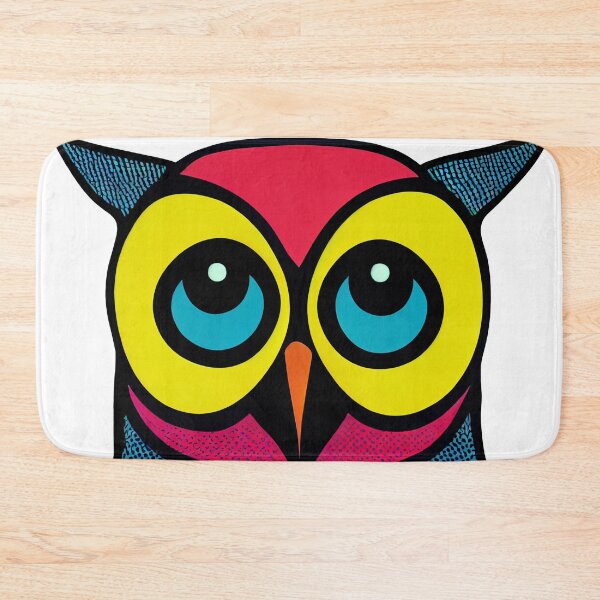 Item preview, Psychedelic Owl 1 designed and sold by NodalOrb.