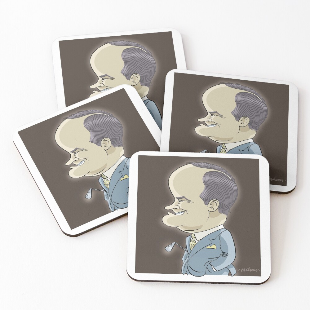 Item preview, Coasters (Set of 4) designed and sold by MacKaycartoons.