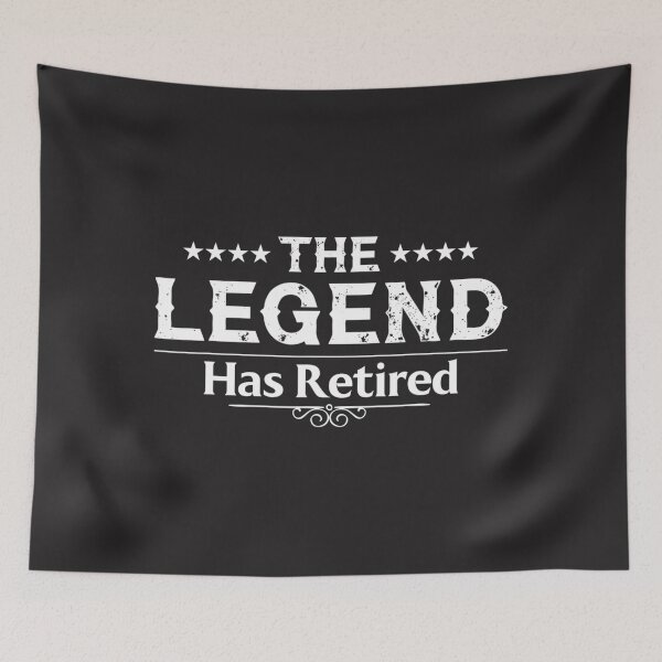 Item preview, Fun The Legend Has Retired Gift For Men Women Retirement  designed and sold by XimenaLawrence.