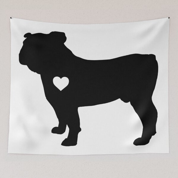 Item preview, English Bulldog Love designed and sold by NorthMerchCo.