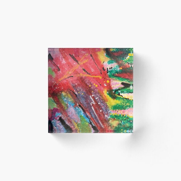 Like the stars over the moon Acrylic Block