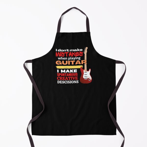 Item preview, No Mistakes Playing Guitar - Dark designed and sold by Mean-Musician.