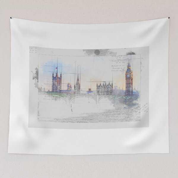 Item preview, London Sketched designed and sold by Brandon Batie.