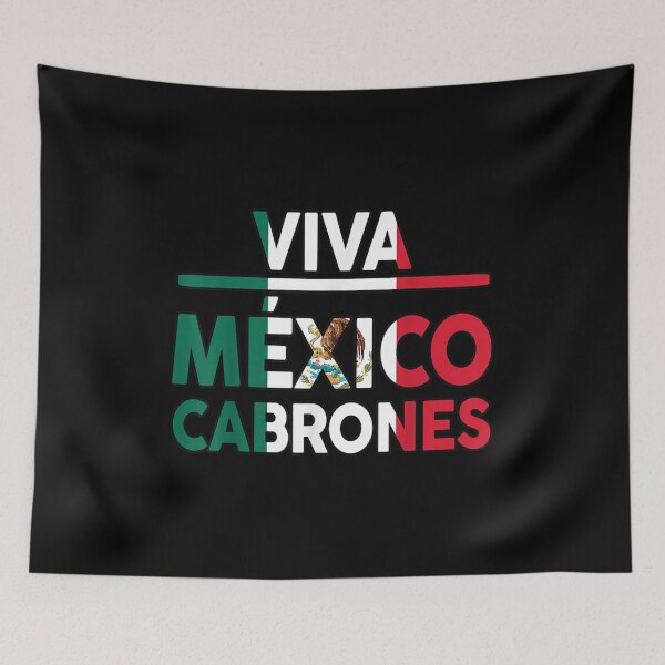 Item preview, Mens Hispanic Heritage Month Viva Mexico Cabrones Mexican Flag designed and sold by Gabeporte.