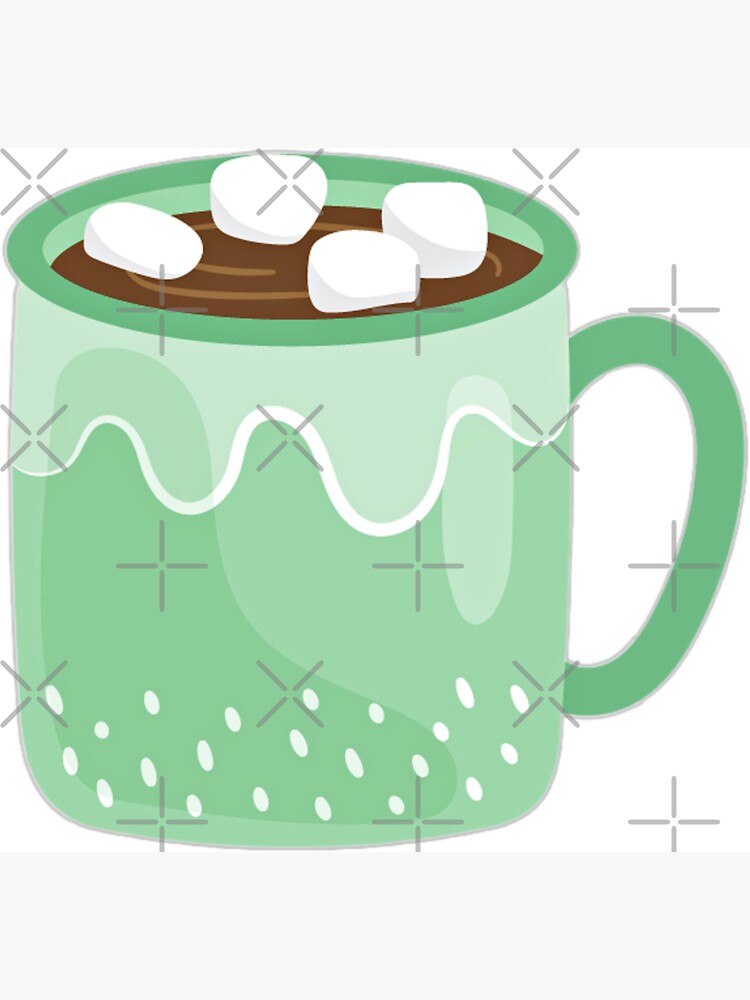 Glass Cover- Hot Cocoa Mugs - Switchables