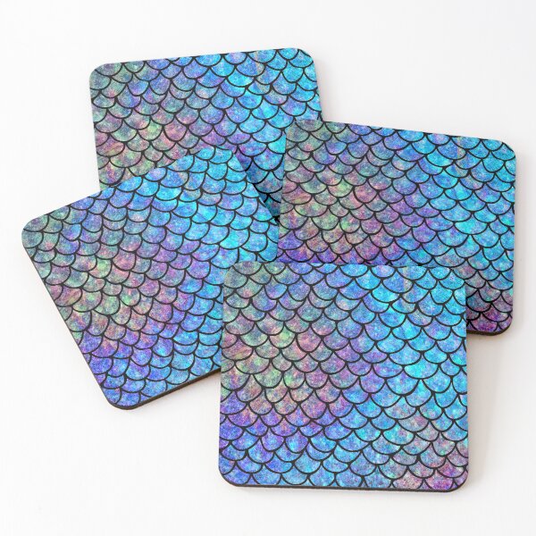 Item preview, Colorful Mermaid scales designed and sold by maryedenoa.