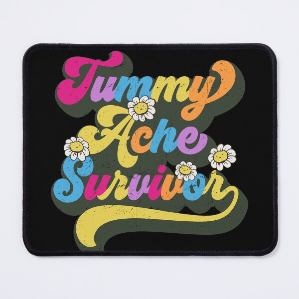 Item preview, Tummy Ache Survivor Retro Vintage Groovy designed and sold by OtillieArt.