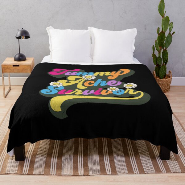 Item preview, Tummy Ache Survivor Retro Vintage Groovy designed and sold by OtillieArt.