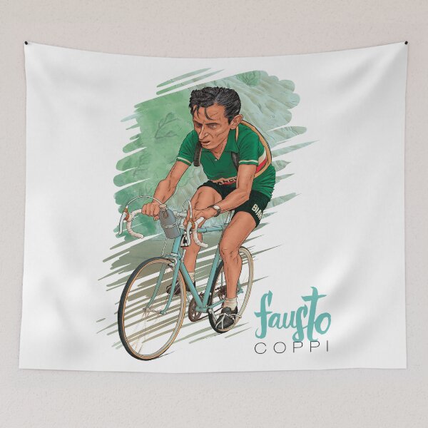 Item preview, Fausto 'il Campionissimo' Coppi designed and sold by cycling-legends.