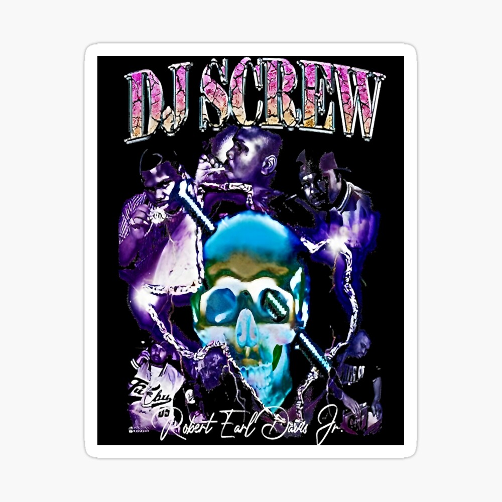 DJ Screw Snapback Blue - Eight One