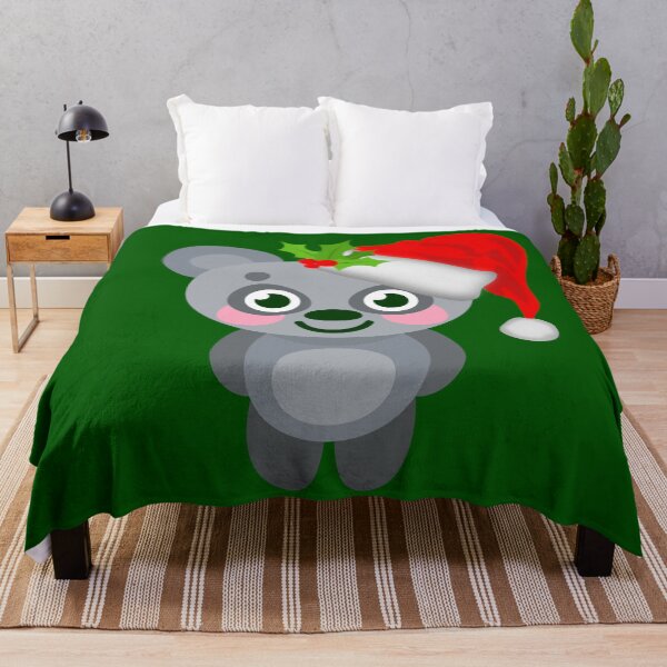 Item preview, christmas koala santa claus merry xmas designed and sold by Gossip Rag.