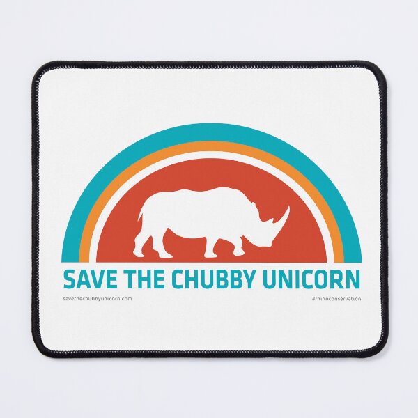 Save The Chubby Unicorn Arches Mouse Pad