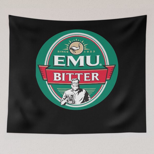 Item preview, emu bitter beer logo Local beer brewey logo designed and sold by VICTORIACHRI.