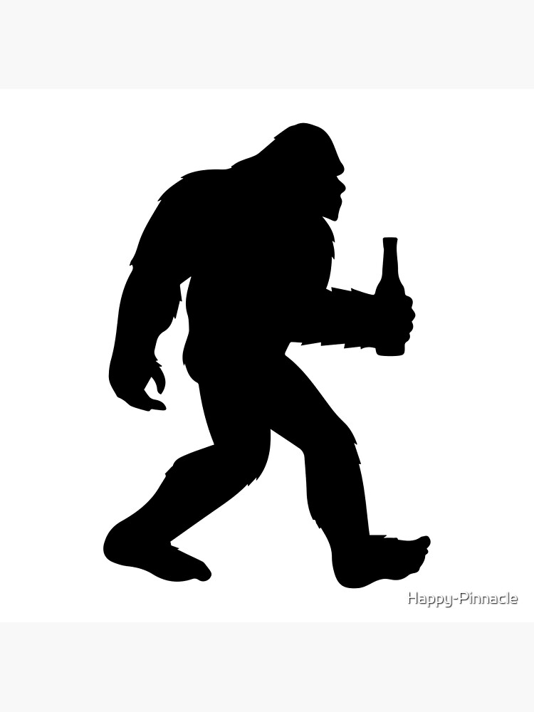 Póster «pie grande con cerveza» de HappyPinnacle Redbubble