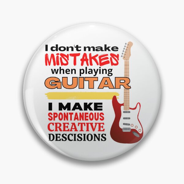 Item preview, No Mistakes Playing Guitar - Light designed and sold by Mean-Musician.