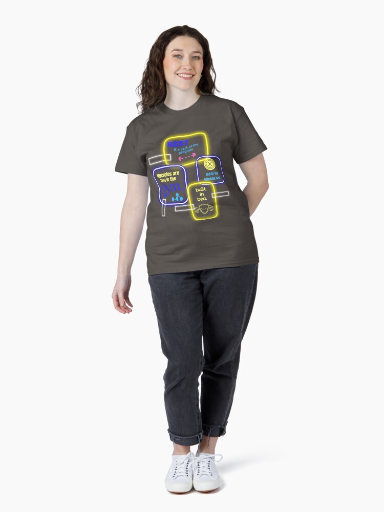 Thumbnail 4 of 7, Classic T-Shirt, gym designed and sold by zubiaqureshi.