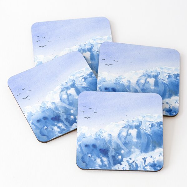 Item preview, Watercolor ocean scene. designed and sold by MAEASWATERCOLOR.