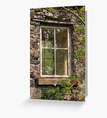 Looking Through The Window... Greeting Card