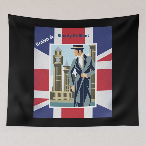 Item preview, British anhd Bloody Brilliant designed and sold by OWEOBERTA.