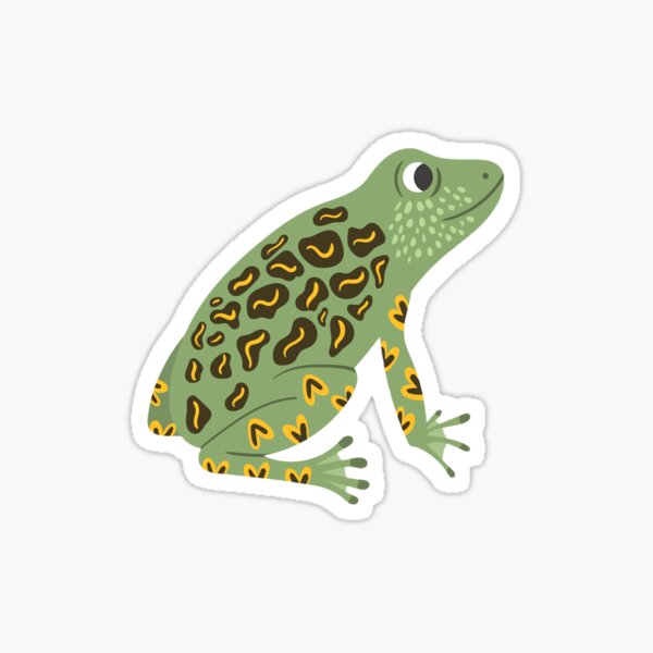 Frog Butt Sticker For Sale By Lasalvador Redbubble