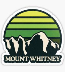 Mount Whitney | Mountain Sun Sticker